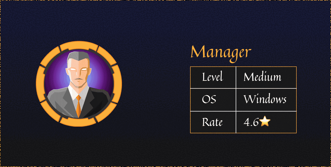HTB: Manager